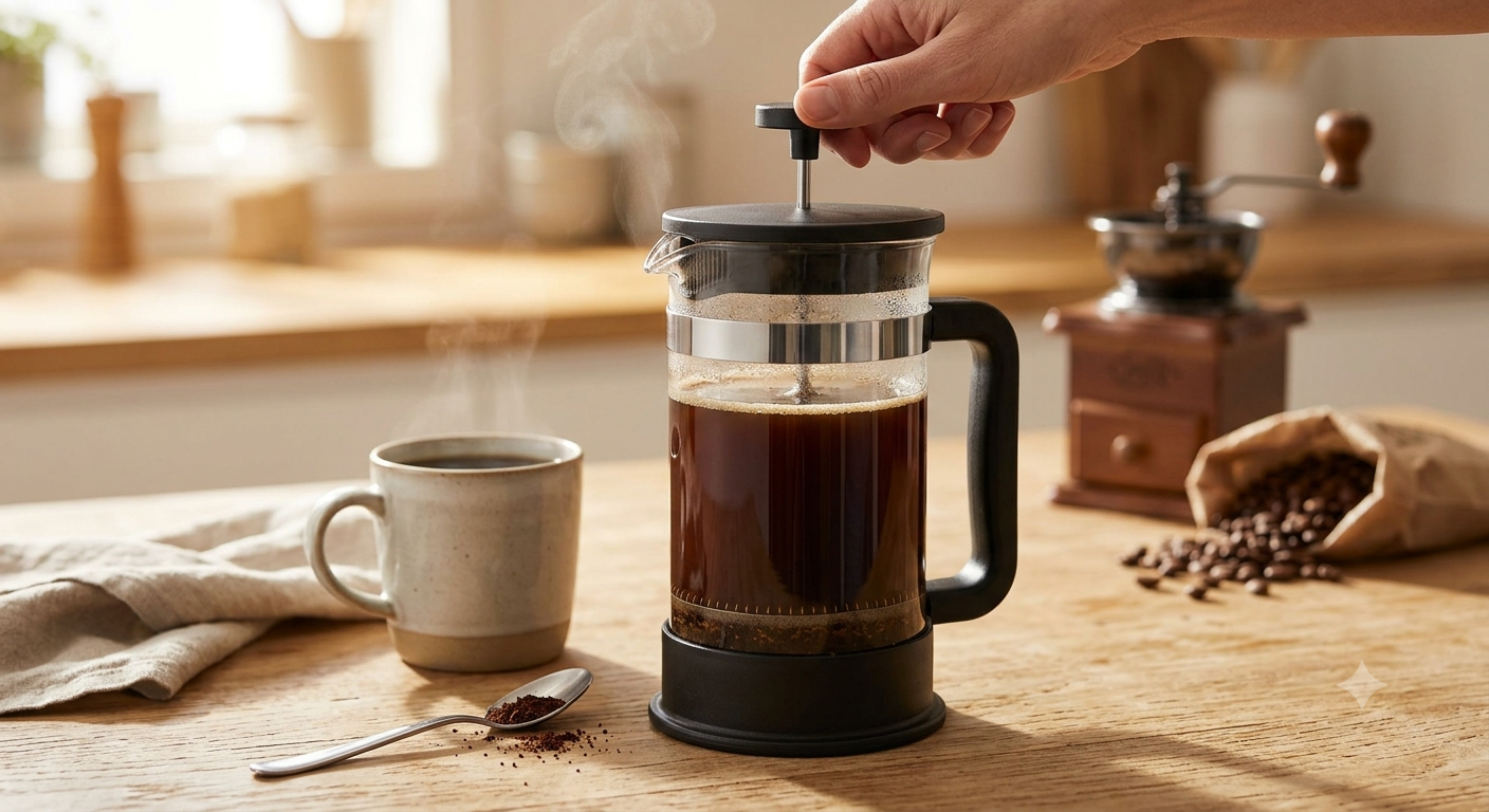 Cara Seduh French Press Anti Ampas: Tips Kopi Rumahan yang Bold dan Minim Sepat!