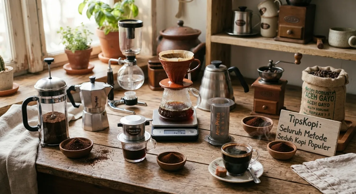 Rahasia Rasa Maksimal: Panduan Metode Seduh Kopi Populer untuk Biji Favoritmu!