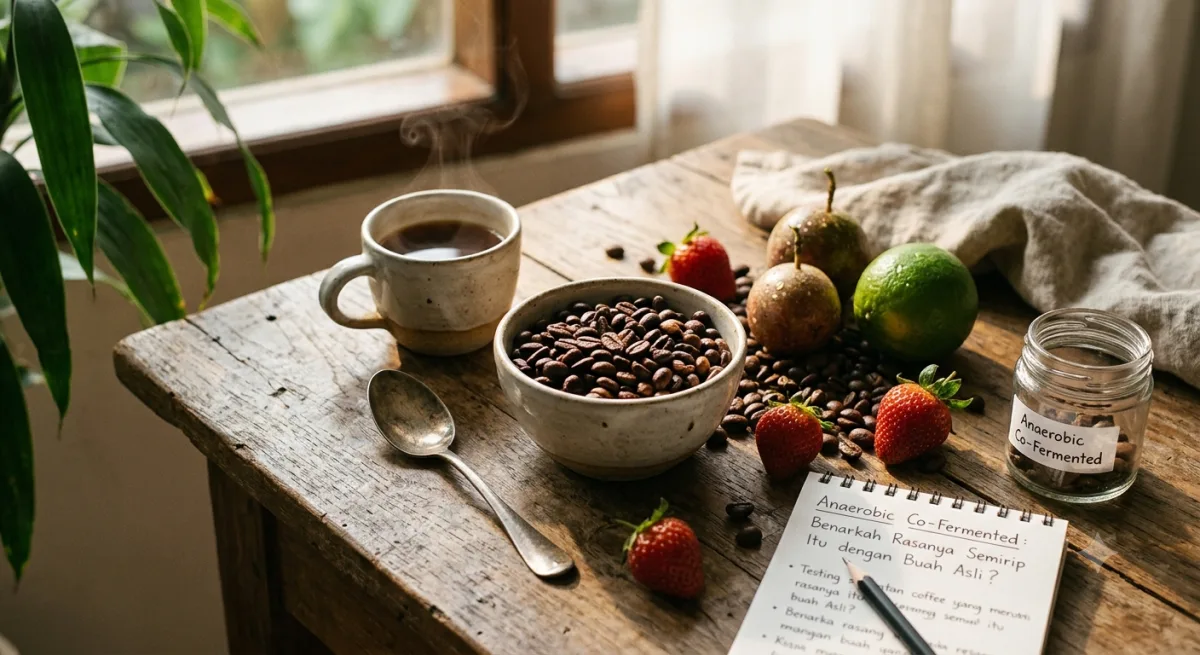 Review Biji Kopi Anaerobic Co-Fermented: Benarkah Rasanya Semirip Itu dengan Buah Asli?