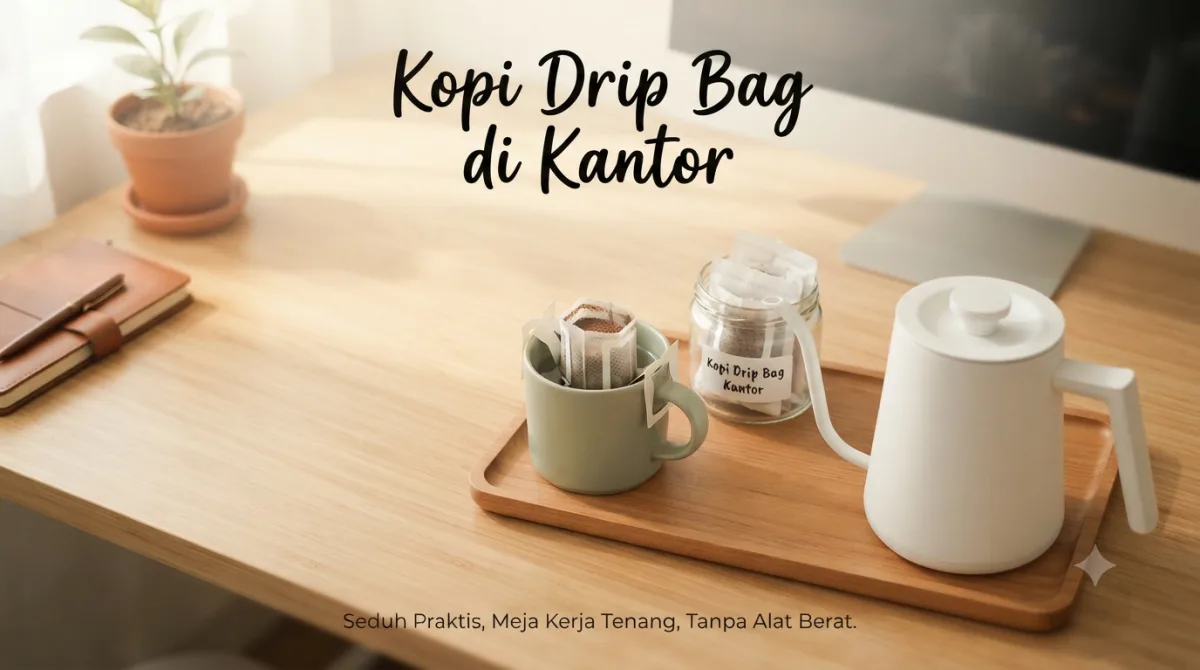 Kopi Drip Bag di Kantor: Panduan Seduh Praktis untuk Meja Kerja Tanpa Alat Berat