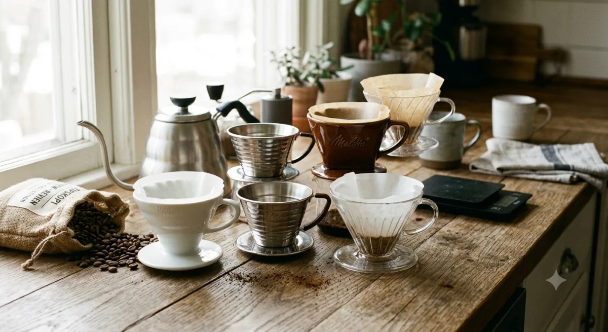 Review Jenis Dripper Kopi untuk Pemula: Mana yang Paling Pas Bikin Kopi Enak di Rumah?