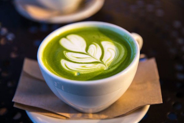 cara membuat kopi green tea latte