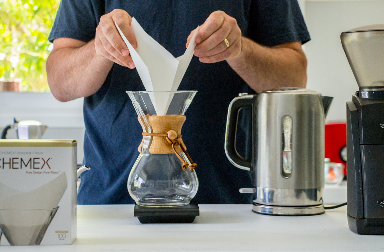 chemex dengan poured spout