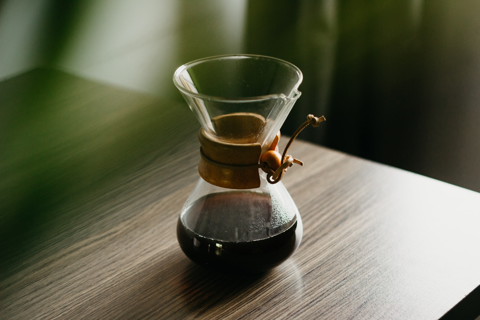 light flavor chemex coffee brewing