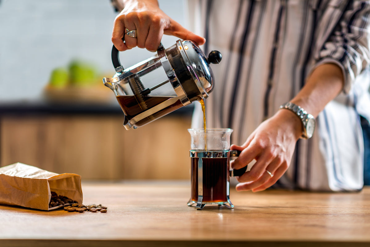 low acid french press brewing